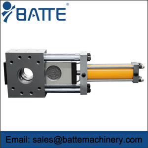 extrusion single plate screen changer