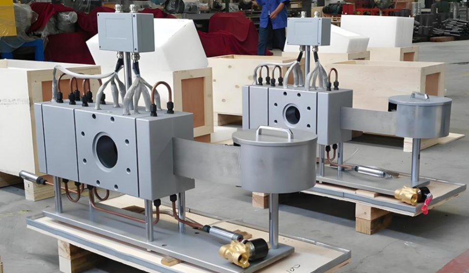 mesh belt screen changer