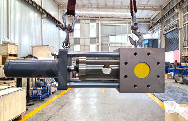 hydraulic extrusion screen changer