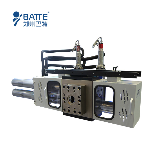 continuous screen changer in extruder