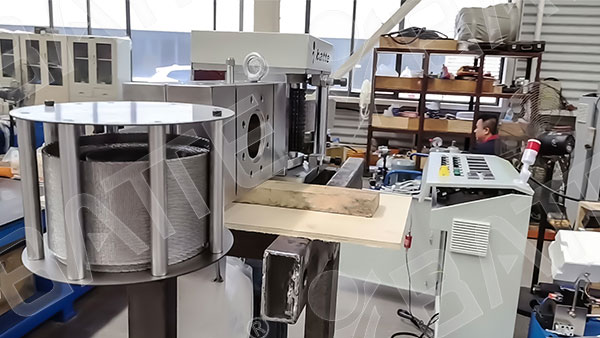 mesh belt automatic screen changer