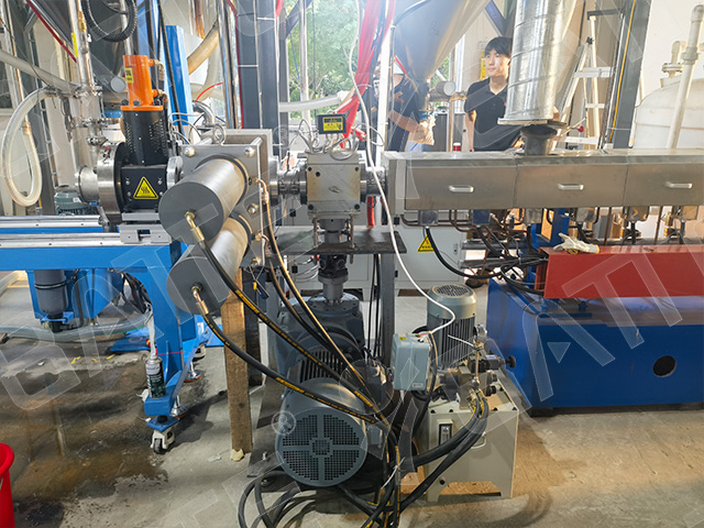 plastic pelletizing screen changer