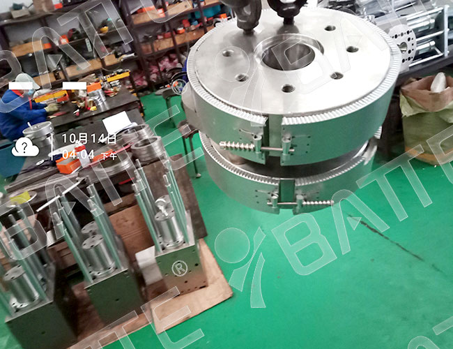 plastic extrusion manual screen changer